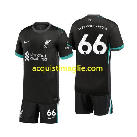Divisa di Calcio Liverpool Alexander-Arnold 66 Bambino Trasferta 2024/2025